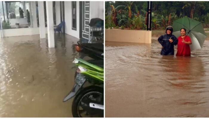 banjir masih terjadi, warga perumahan asido 7 resah, wakil ketua dprd siantar bersikap