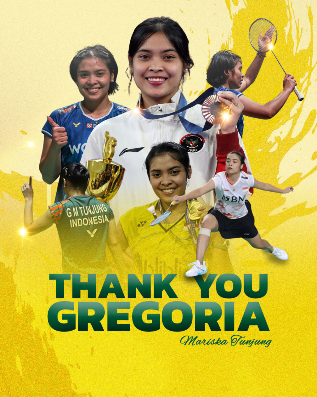 gregoria mundur dari pelatnas, ini respons resmi pbsi
