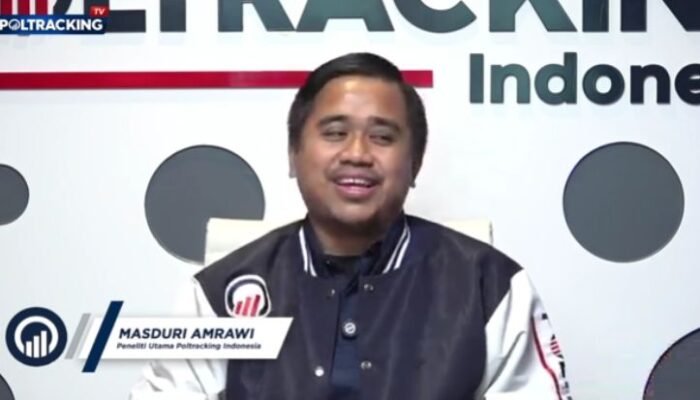 survei poltracking: kepercayaan publik kepada prabowo-gibran capai 74,2 persen