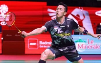 jonatan christie tembus semifinal indonesia open 2026 usai singkirkan yushi tanaka