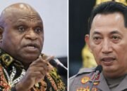 Natalius pigai usul jabatan polri diisi sipil, kapolri beri jawaban mengejutkan natalius