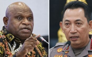 natalius pigai usul jabatan polri diisi sipil, kapolri beri jawaban mengejutkan