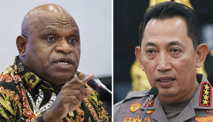 Natalius Pigai Usul Jabatan Polri Diisi Sipil, Kapolri Beri Jawaban Mengejutkan