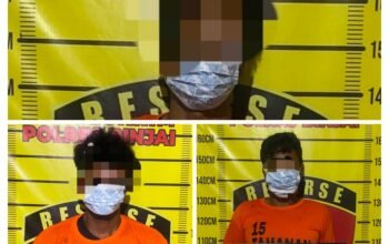 kurang dari 24 jam, trio begal di langkat digulung polisi