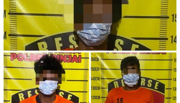kurang dari 24 jam, trio begal di langkat digulung polisi