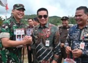 disambut salam cakra, pangdam i/bukit barisan kunjungi kawasan tapanuli