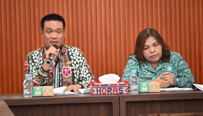 bupati oloan targetkan kabupaten humbahas bebas buang air besar sembarangan 2026