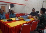 bupati nias selatan dan danlanal nias perkuat sinergi pembangunan daerah