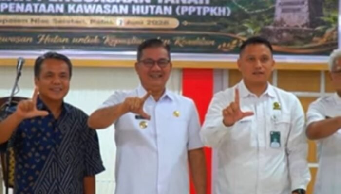 70 persen wilayah nias selatan masih kawasan hutan, bupati bersuara