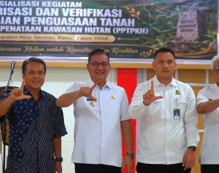 70 persen wilayah nias selatan masih kawasan hutan, bupati bersuara