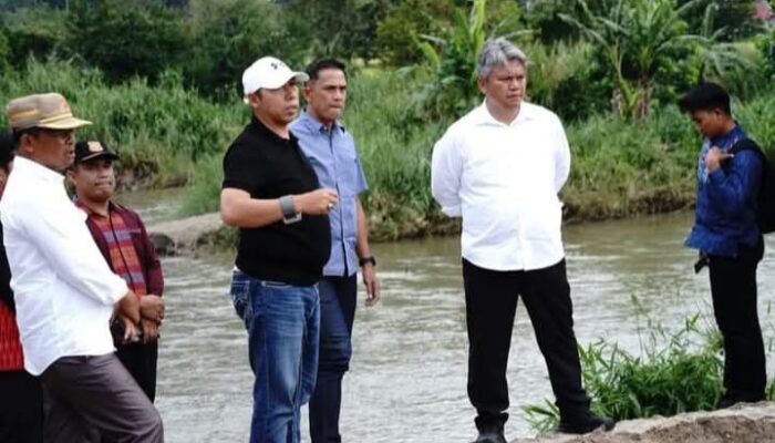 pemkab taput larang penambangan pasir ilegal dan benahi irigasi pertanian