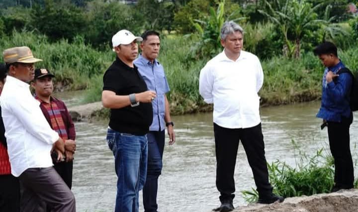 pemkab taput larang penambangan pasir ilegal dan benahi irigasi pertanian