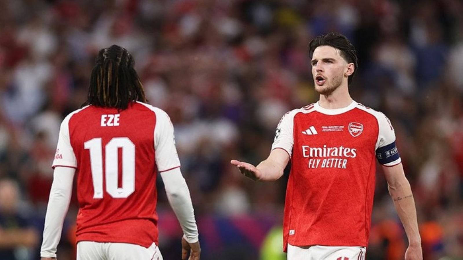 declan rice takkan menyalahkan eze dan gabriel