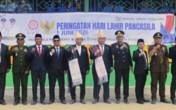 hari lahir pancasila, pemkab taput tegaskan pentingnya pendidikan dan prestasi