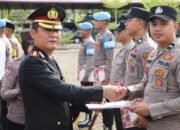 kapolres tapteng apresiasi personelnya dalam pengungkapan kasus