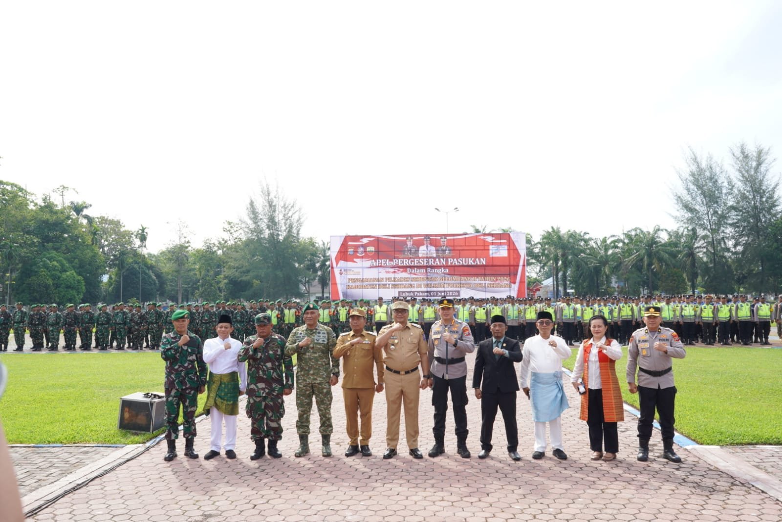 76 desa di deli serdang gelar pilkades serentak hari ini, berikut pesan bupati