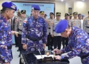 dirpolairud polda aceh pensiun, jabatan diserahkan kepada kapolda