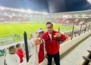 nonton timnas u-19 menang 3-0, kekompakan rico waas-zakiyuddin curi perhatian di stadion utama sumut