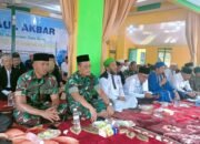 ribuan jemaah hadiri haul tuan guru syeikh kh ali mas'ud al banjari di kampung matfa langkat