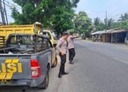 patroli kryd polsek padang hulu sasar titik rawan di tebing tinggi