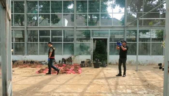 polresta banda aceh tetapkan 12 tersangka pembakaran fakultas pertanian usk