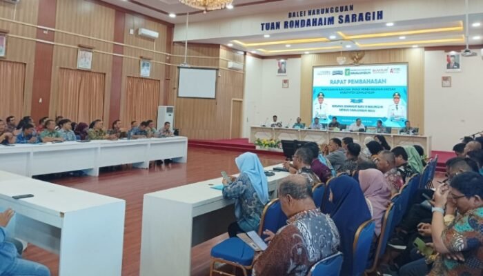 pemkab simalungun susun rencana induk pembangunan daerah