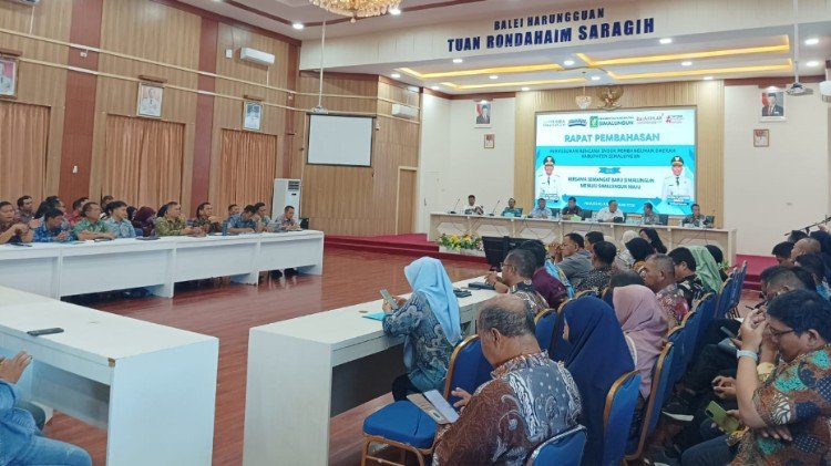 pemkab simalungun susun rencana induk pembangunan daerah