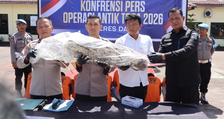 Ops Antik Toba 2026 di Dairi, Polisi Tangkap 15 Tersangka Kasus Narkoba