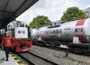 pt kai divre i sumut catat kenaikan 12% volume angkutan bbm pada mei 2026