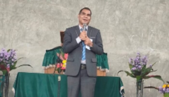 wakili bupati, kadis pmptsp humbahas hadiri penggalangan dana pembangunan hkbp siborboron