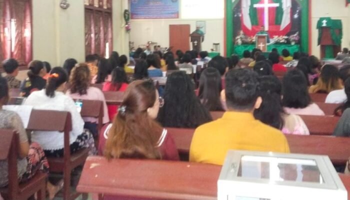 polsek padang hulu amankan ibadah minggu di sejumlah gereja