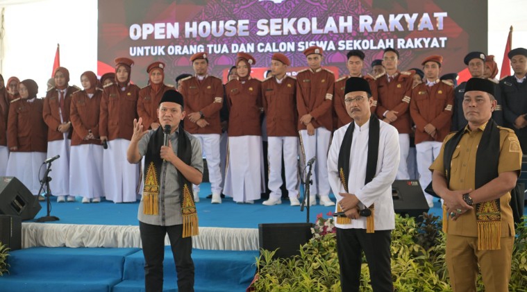 Wagub Aceh Dampingi Mensos Tinjau Sekolah Rakyat di Aceh Besar