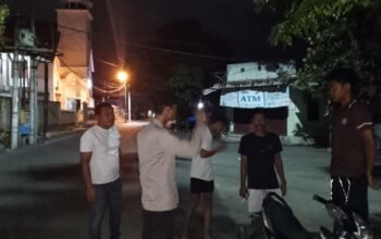 patroli malam polsek padang hilir sisir sejumlah ruas jalan di tebing tinggi