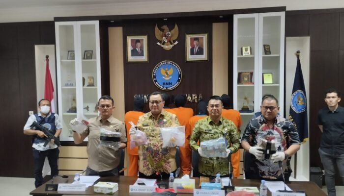 bnn sumut ringkus pasutri pengedar sabu