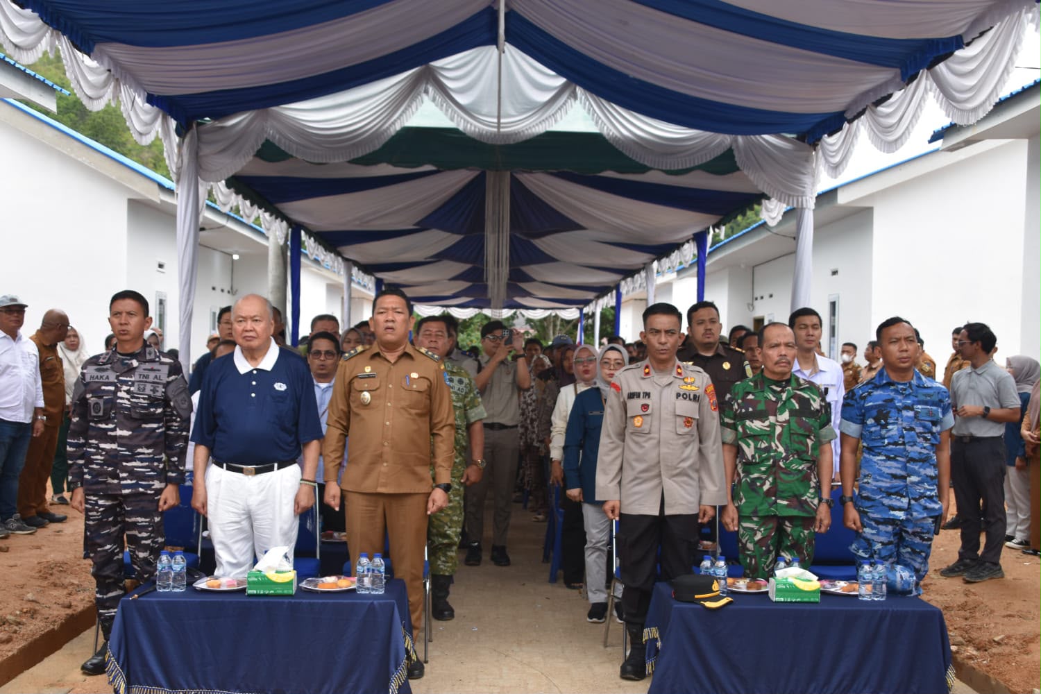 Penyerahan Huntara Tahap I di Sibolga Mulai Dilakukan untuk Warga Terdampak Bencana