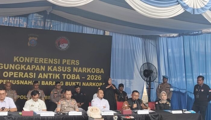 pengungkapan kasus narkoba di medan melonjak, polrestabes sita 231 kg sabu