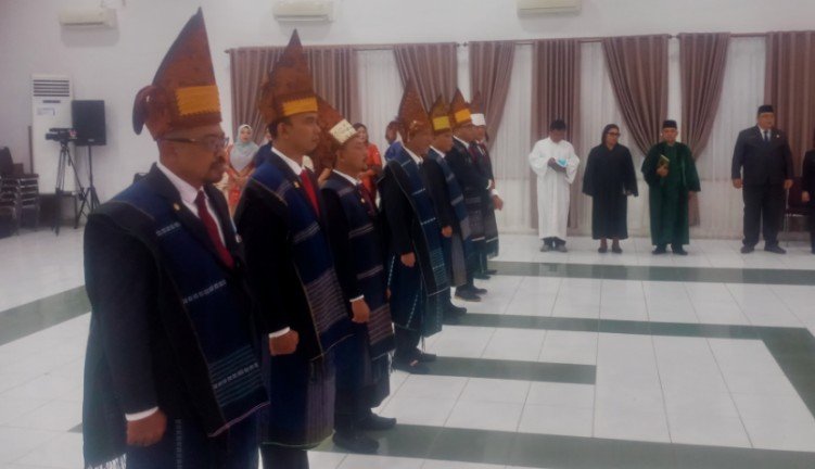 ini 7 pejabat pimpinan tinggi pratama yang dilantik wali kota siantar