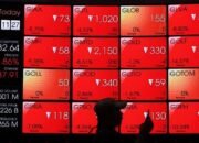 ihsg anjlok 4,20 persen, seluruh sektor saham kompak melemah