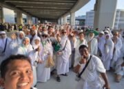 392 jemaah btj-02 jadi kloter pertama aceh bergerak ke madinah