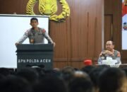 kunjungi spn polda aceh, kapolda tekankan profesionalisme dan kompetensi peserta
