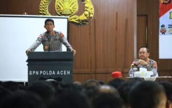 kunjungi spn polda aceh, kapolda tekankan profesionalisme dan kompetensi peserta