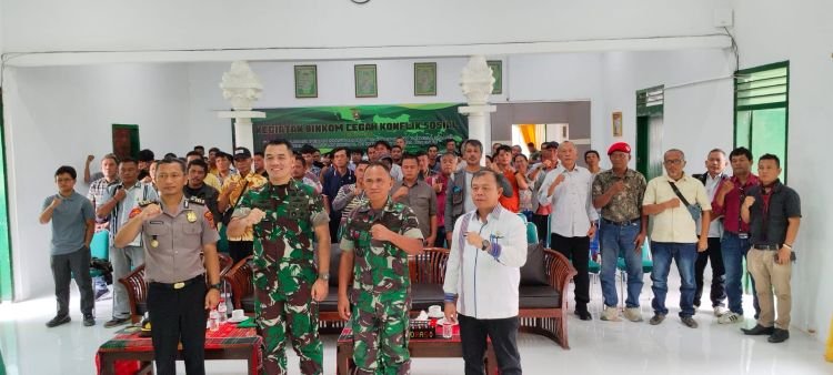 kodim 0210 tu gelar binkom perkuat sinergi cegah konflik sosial