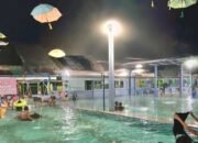 cuma rp9 ribu, pemandian air panas alami di batu bara ini ramai dikunjungi