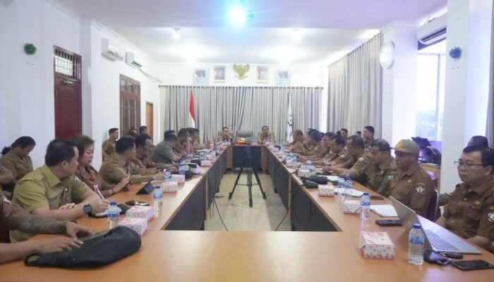 rakor pemkab nias selatan fokus percepat layanan dan reformasi birokrasi