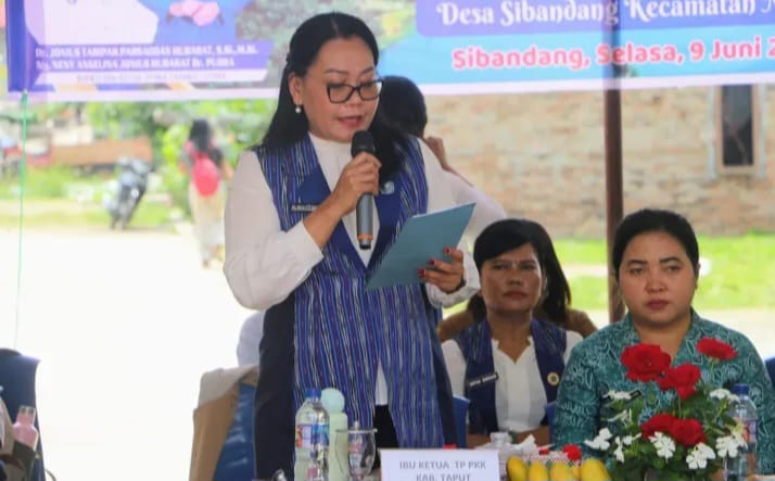Neny Angelina Soroti Pentingnya Data Dasawisma untuk Cegah Stunting di Taput