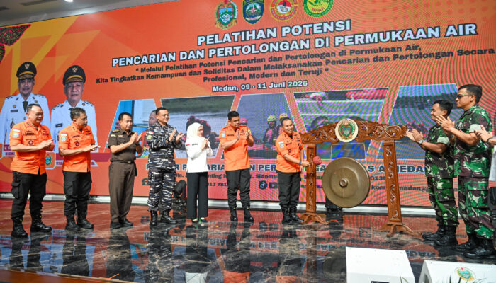 kades bersertifikat basarnas bakal dapat insentif, bobby nasution perkuat kesiapsiagaan bencana di sumut