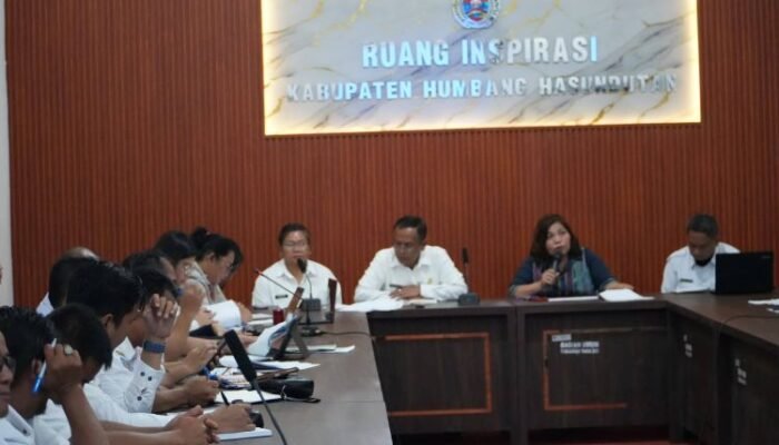 pemkab humbahas evaluasi posyandu 6 spm, perkuat layanan terintegrasi di desa