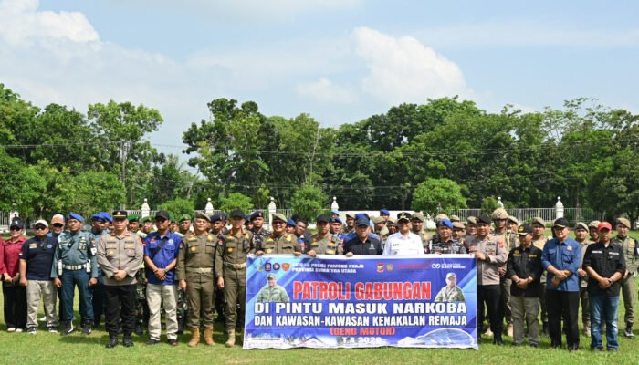 antisipasi narkoba, pemprov sumut dan pemko tanjung balai jaga pintu masuk darat-laut