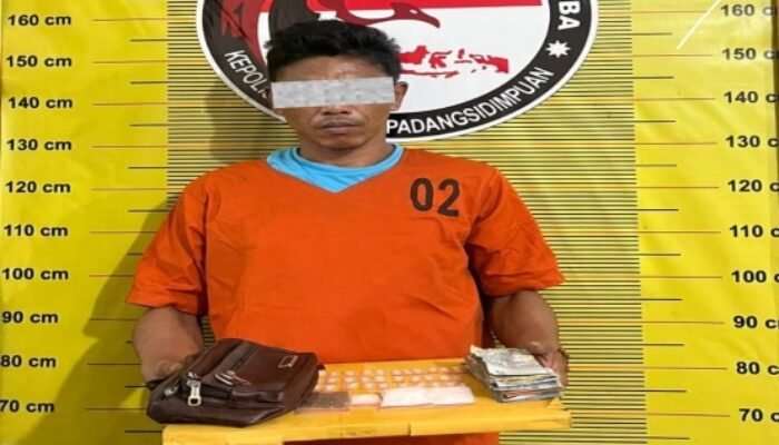 dua bulan edarkan sabu, pria di padangsidimpuan ditangkap beserta barang bukti