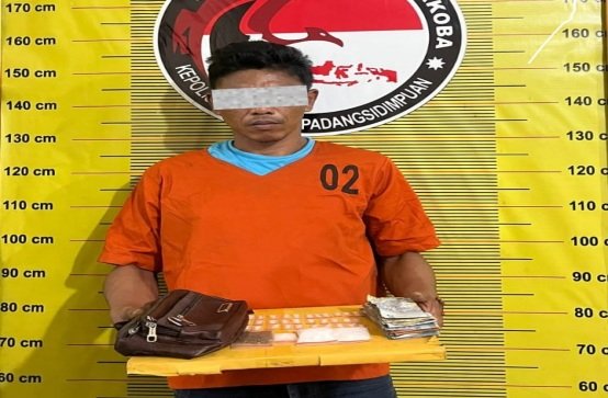 dua bulan edarkan sabu, pria di padangsidimpuan ditangkap beserta barang bukti